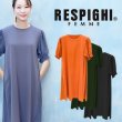 画像1: 【50%OFF＋ポイント利用可 RESPIGHI 2024】シャーリング半袖コットンワンピース＜代引以外は送料220円＞ (1)